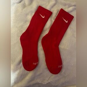 Nike Red Crew Socks
